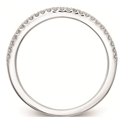 14K White Gold Diamond Wedding Band Set, 1/4 ct tw – view 3