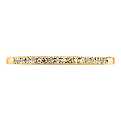 14K Yellow Gold 0.09 ct tw Diamond Wedding Band – view 5