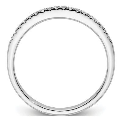 14K White Gold 1/10 ct tw Diamond Wedding Band – view 2