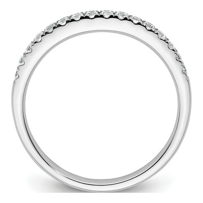 14K White Gold 1/4 ct tw Diamond Wedding Band – view 3