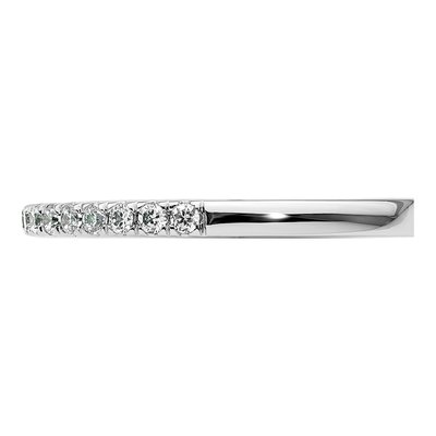 14K White Gold 1/4 ct tw Diamond Wedding Band – view 5