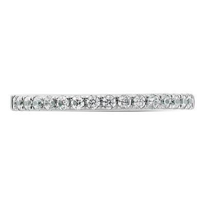14K White Gold 1/4 ct tw Diamond Wedding Band – view 6