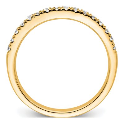 14K Yellow Gold 0.32 ct tw Diamond Wedding Band – view 2