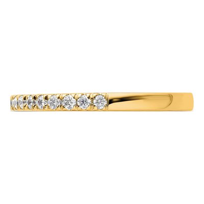 14K Yellow Gold 0.32 ct tw Diamond Wedding Band – view 3