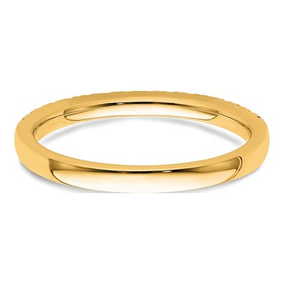 14K Yellow Gold 0.32 ct tw Diamond Wedding Band – view 5