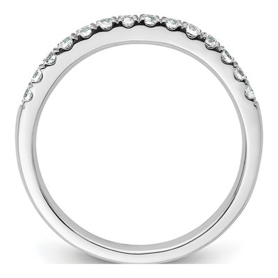 14K White Gold 1/3 ct tw Diamond Wedding Band – view 4