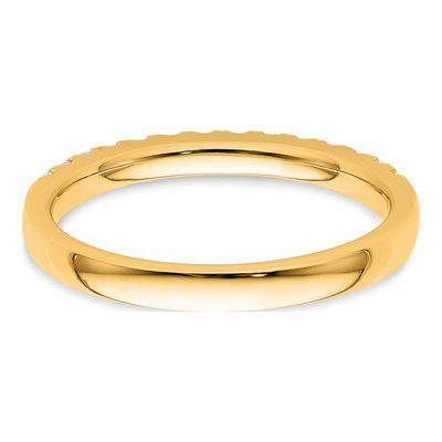 14K Yellow Gold 0.35 ct tw Diamond Wedding Band – view 5