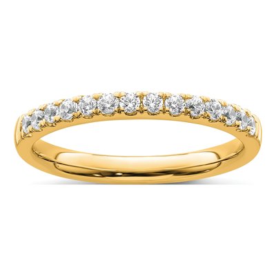 14K Yellow Gold 0.35 ct tw Diamond Wedding Band