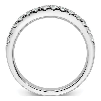 14K White Gold 3/8 ct tw Diamond Wedding Band – view 4
