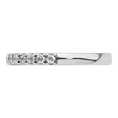 14K White Gold 3/8 ct tw Diamond Wedding Band – view 5