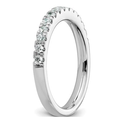 14K White Gold 3/8 ct tw Diamond Wedding Band – view 8
