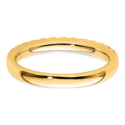 14K Yellow Gold 0.42 ct tw Diamond Wedding Band – view 5
