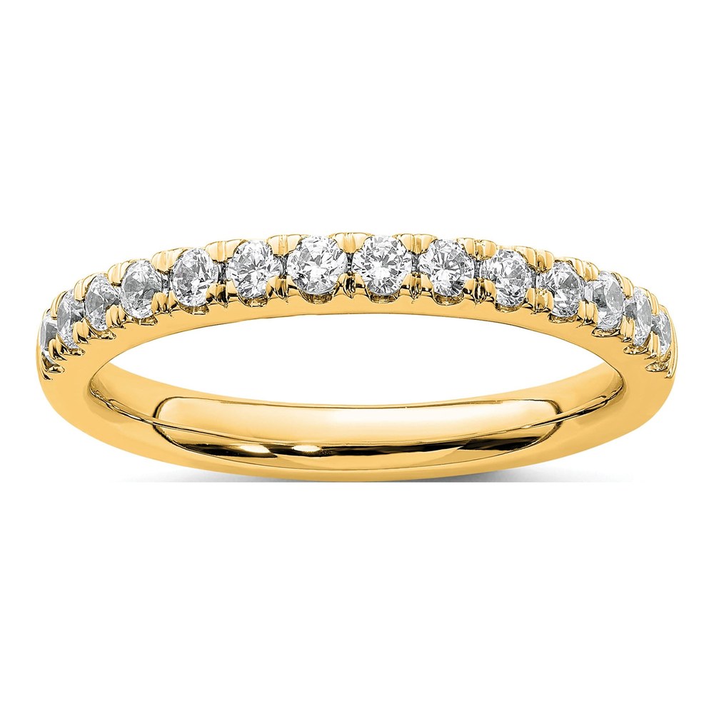 14K Yellow Gold 0.42 ct tw Diamond Wedding Band