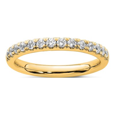 14K Yellow Gold 0.42 ct tw Diamond Wedding Band