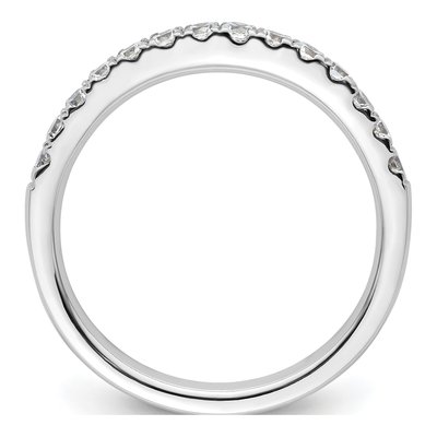 14K White Gold 1/2 ct tw Diamond Wedding Band – view 2