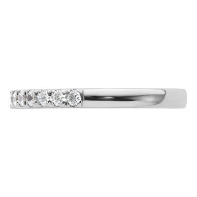 14K White Gold 1/2 ct tw Diamond Wedding Band – view 3
