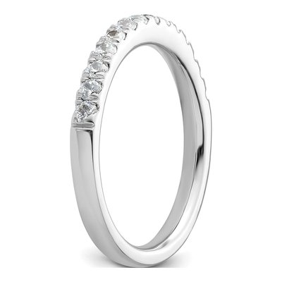 14K White Gold 1/2 ct tw Diamond Wedding Band – view 6