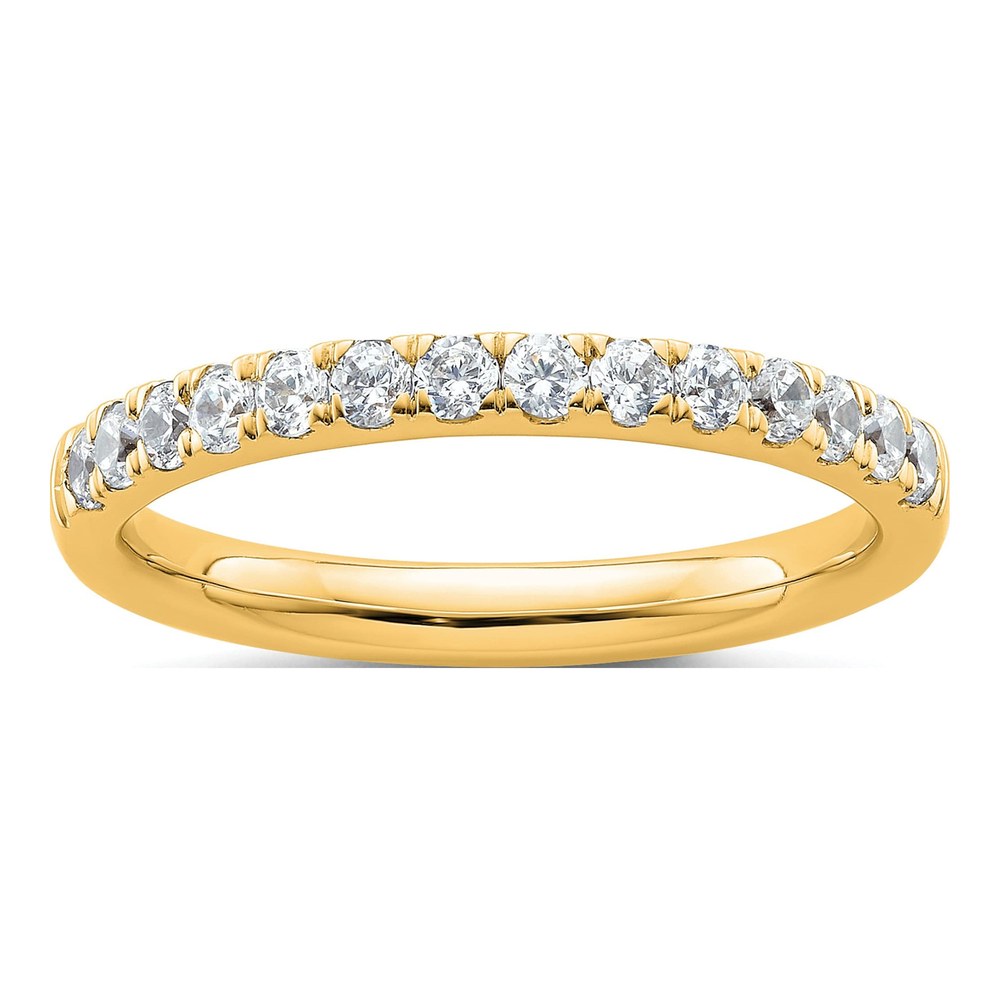 14K Yellow Gold 0.49 ct tw Diamond Wedding Band