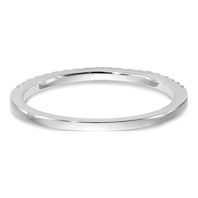 14K White Gold 1/8 ct tw Diamond Wedding Band – view 5