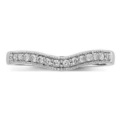 14K White Gold 1/6 ct tw Diamond Wedding Ring – view 5