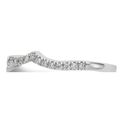 14K White Gold 0.36 ct tw Diamond Wedding Band – view 5