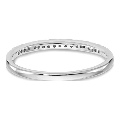 14K White Gold 1/8 ct tw Diamond Wedding Band – view 6