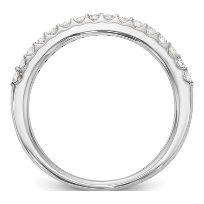 14K White Gold 1/3 ct tw Diamond Wedding Band – view 2