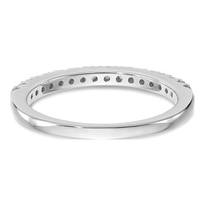 14K White Gold 1/3 ct tw Diamond Wedding Band – view 5