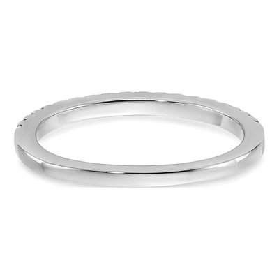 14K White Gold 1/5 ct tw Lab-Grown Diamond Wedding Band – view 5