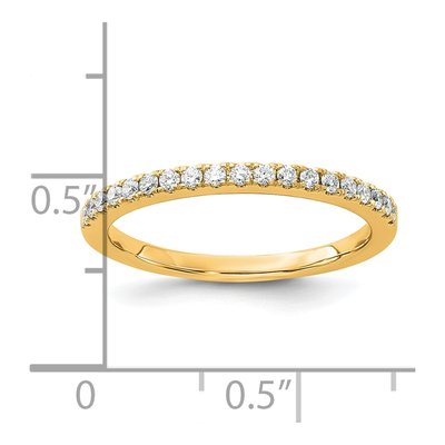 14K Yellow Gold 0.23 ct tw Diamond Wedding Band – view 8