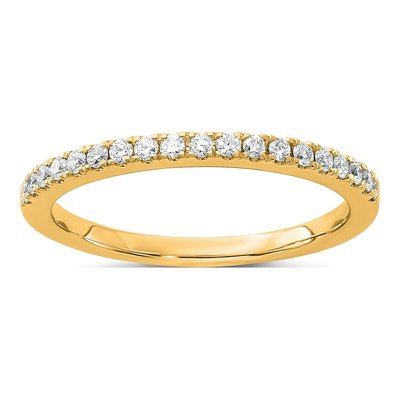 14K Yellow Gold 0.23 ct tw Diamond Wedding Band