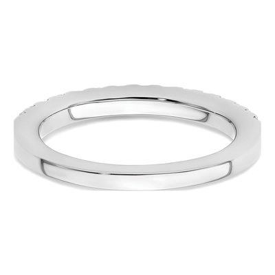 14K White Gold 1/2 ct tw Lab-Grown Diamond Wedding Band – view 6