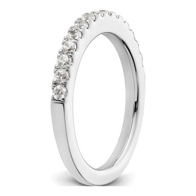 14K White Gold 1/2 ct tw Lab-Grown Diamond Wedding Band – view 7