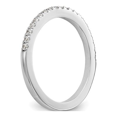 14K White Gold 1/5 ct tw Diamond Wedding Band – view 6