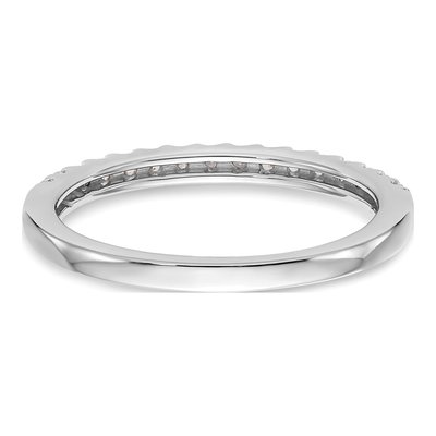14K White Gold 1/4 ct tw Diamond Wedding Band – view 5