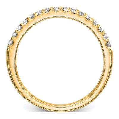 14K Yellow Gold 0.24 ct tw Diamond Wedding Band – view 2