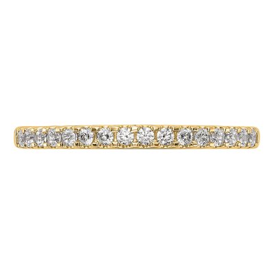 14K Yellow Gold 0.24 ct tw Diamond Wedding Band – view 5