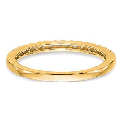 14K Yellow Gold 0.24 ct tw Diamond Wedding Band – view 6