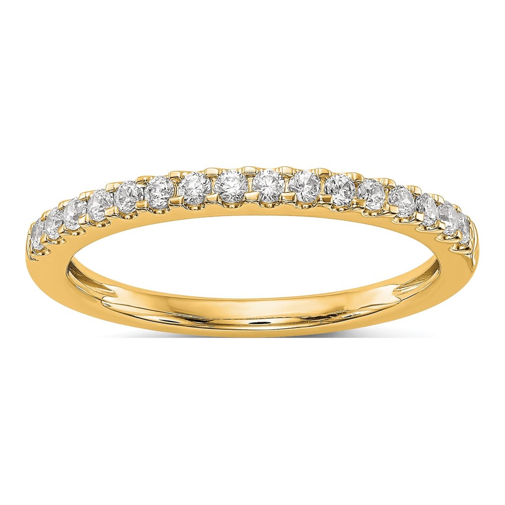 14K Yellow Gold 0.24 ct tw Diamond Wedding Band