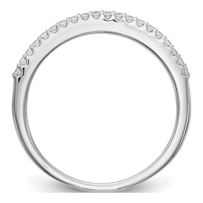 14K White Gold 1/6 ct tw Diamond Wedding Band – view 2