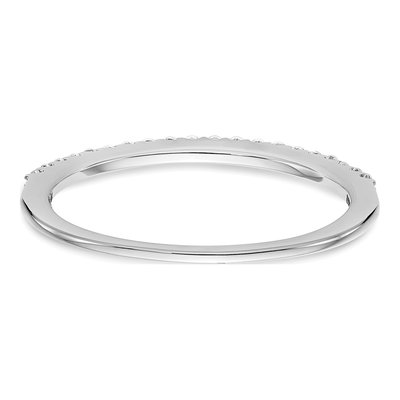 14K White Gold 1/6 ct tw Diamond Wedding Band – view 5