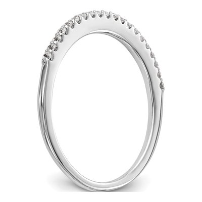 14K White Gold 1/6 ct tw Diamond Wedding Band – view 6