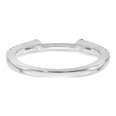 14K White Gold 0.26 ct tw Diamond Wedding Band – view 5