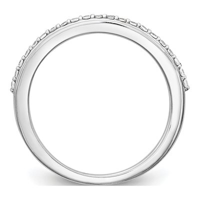 14K White Gold 0.28 ct tw Diamond Wedding Band – view 2
