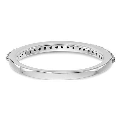 14K White Gold 0.28 ct tw Diamond Wedding Band – view 5