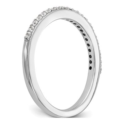 14K White Gold 0.28 ct tw Diamond Wedding Band – view 6