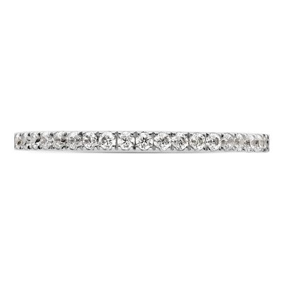 14K White Gold 1/4 ct tw Diamond Wedding Band – view 5