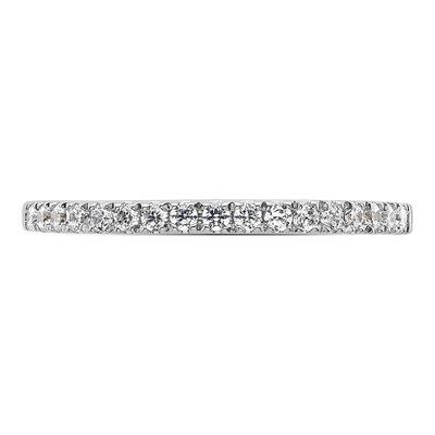 14K White Gold 1/4 ct tw Diamond Wedding Band – view 5
