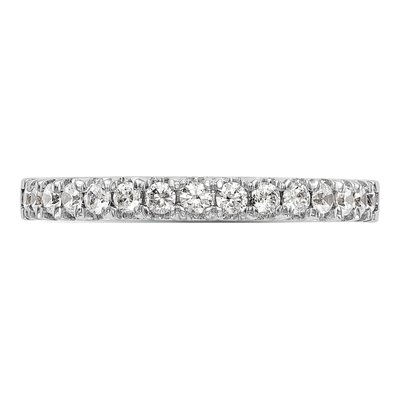 14K White Gold 3/8 ct tw Diamond Wedding Band – view 4