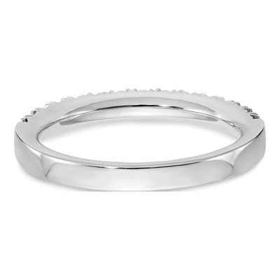14K White Gold 3/8 ct tw Diamond Wedding Band – view 5